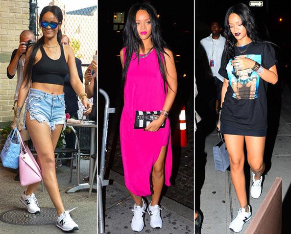 Rihanna in New Balance