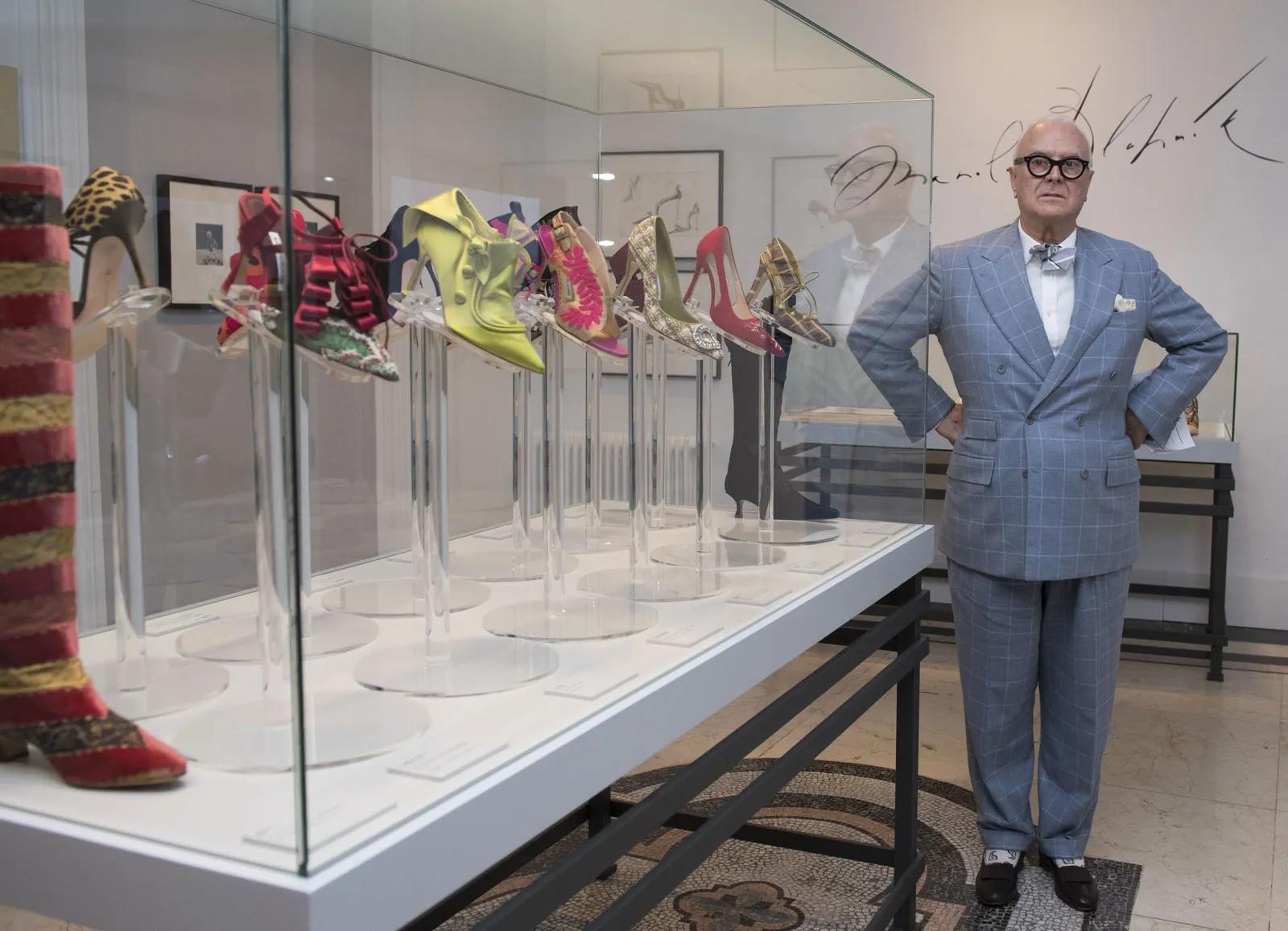 Manolo Blahnik and his creations