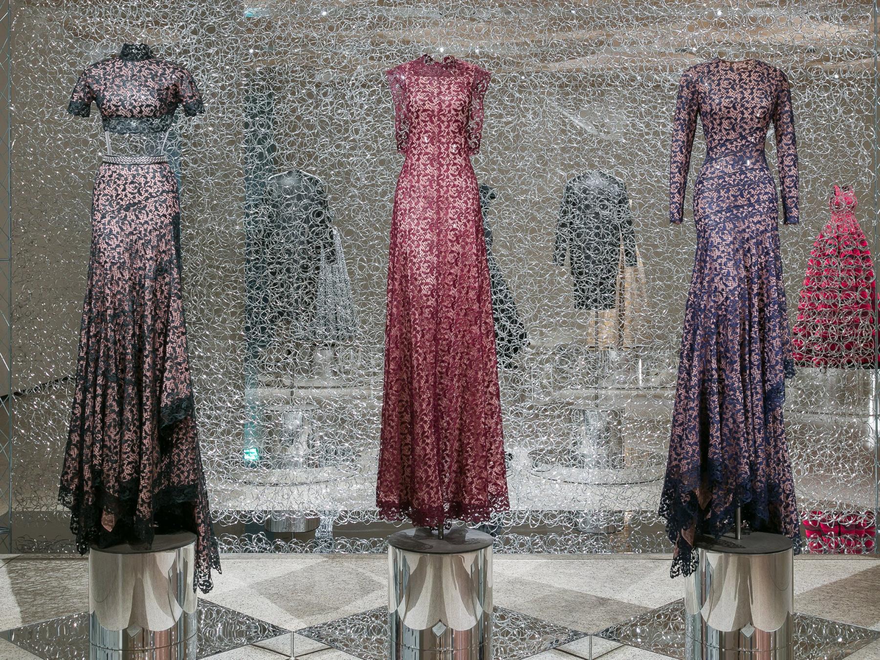 Alaia dresses in museum