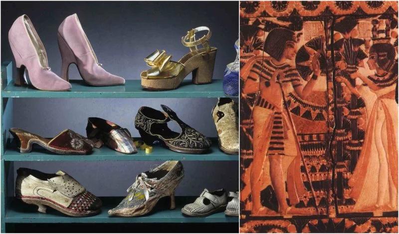 High heels in ancient times