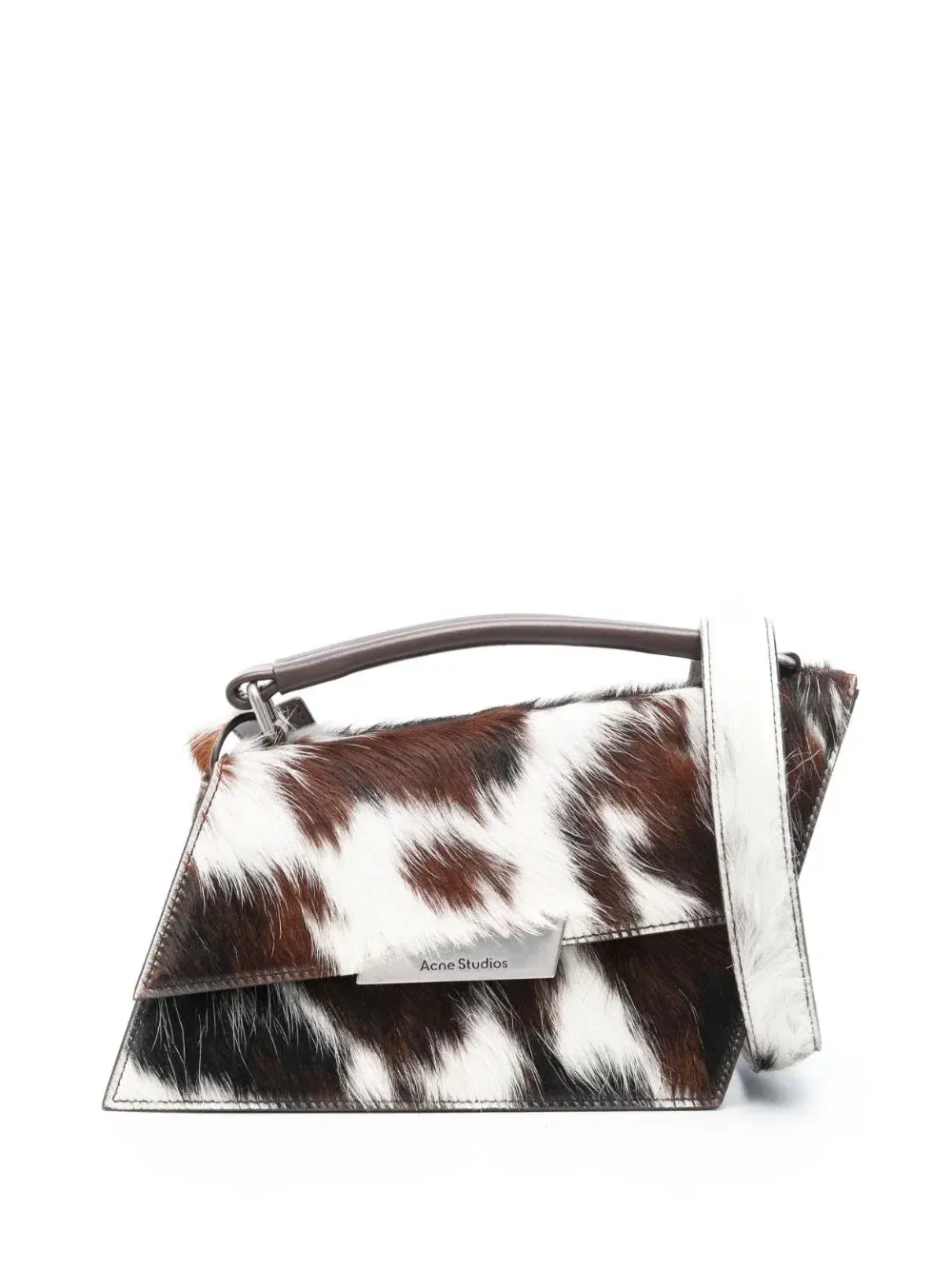 Acne Studios Distortion cow-printed mini bag