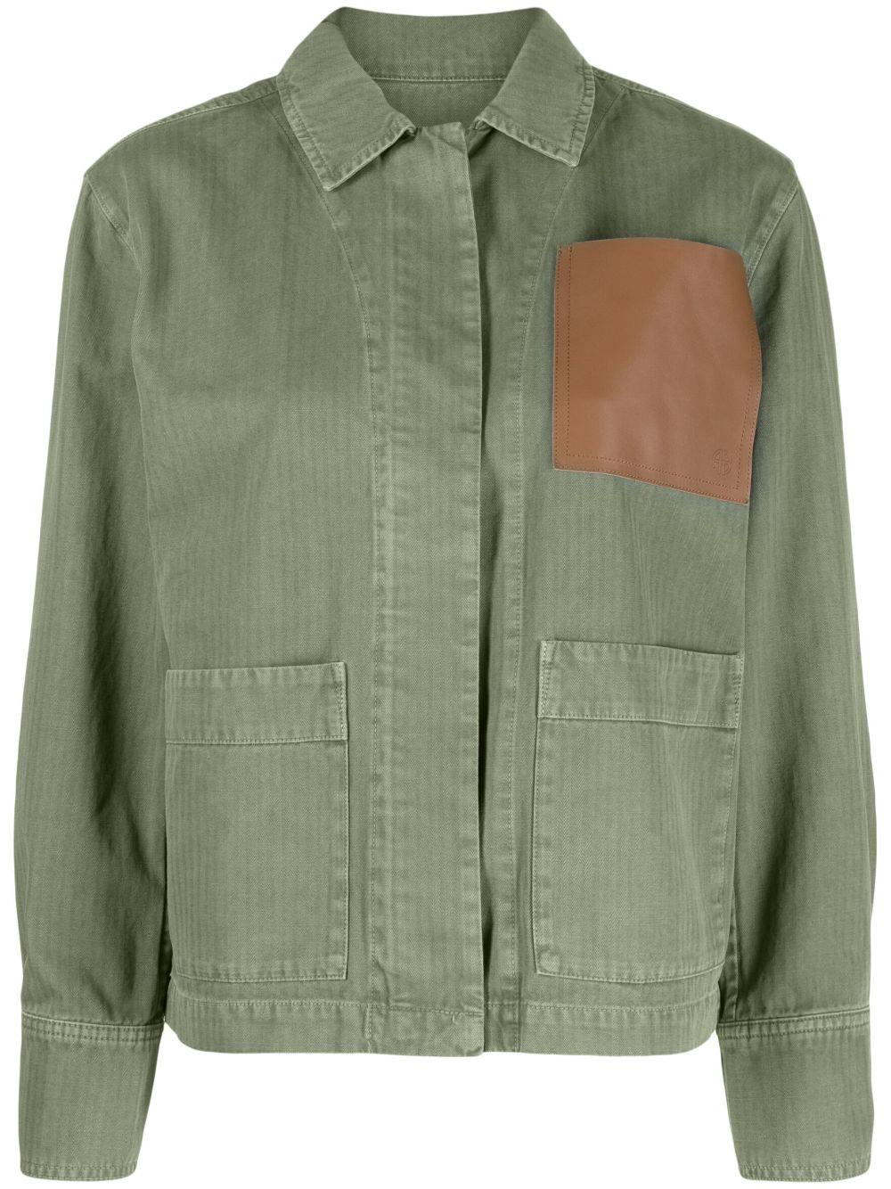 ANINE BING Jake cotton jacket