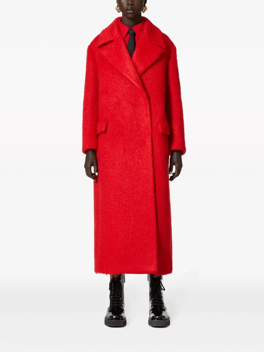 Valentino Garavani Oversized mohair-blend coat