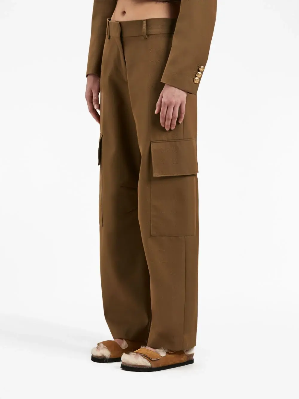 Palm Angels tapered cargo trousers