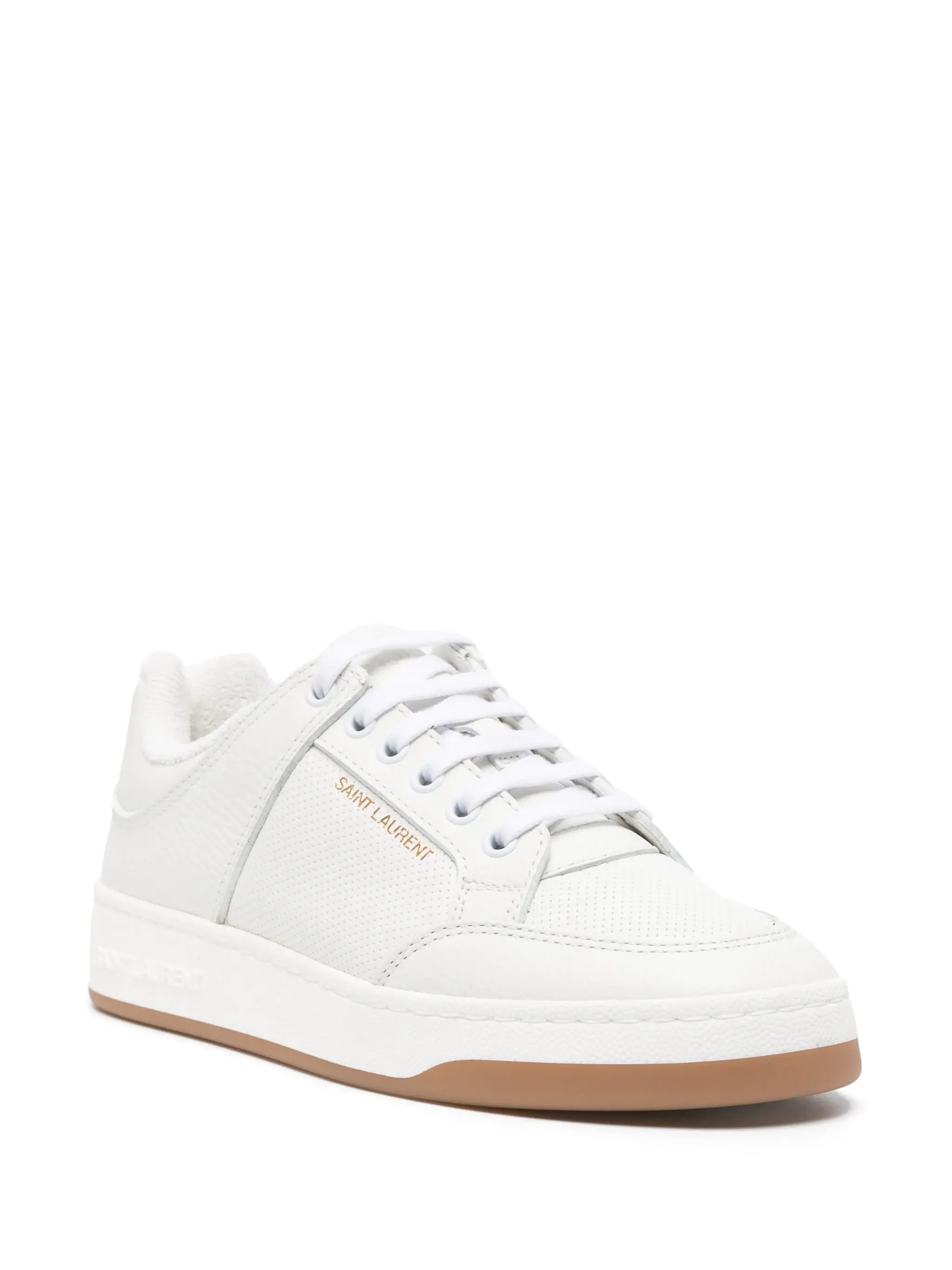 Saint Laurent sl61 lace up leather sneakers