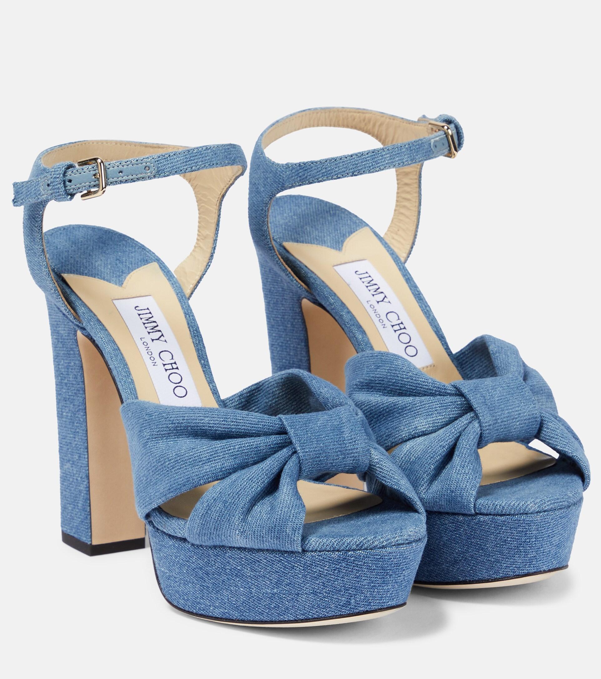 Jimmy Choo Heloise 120 denim