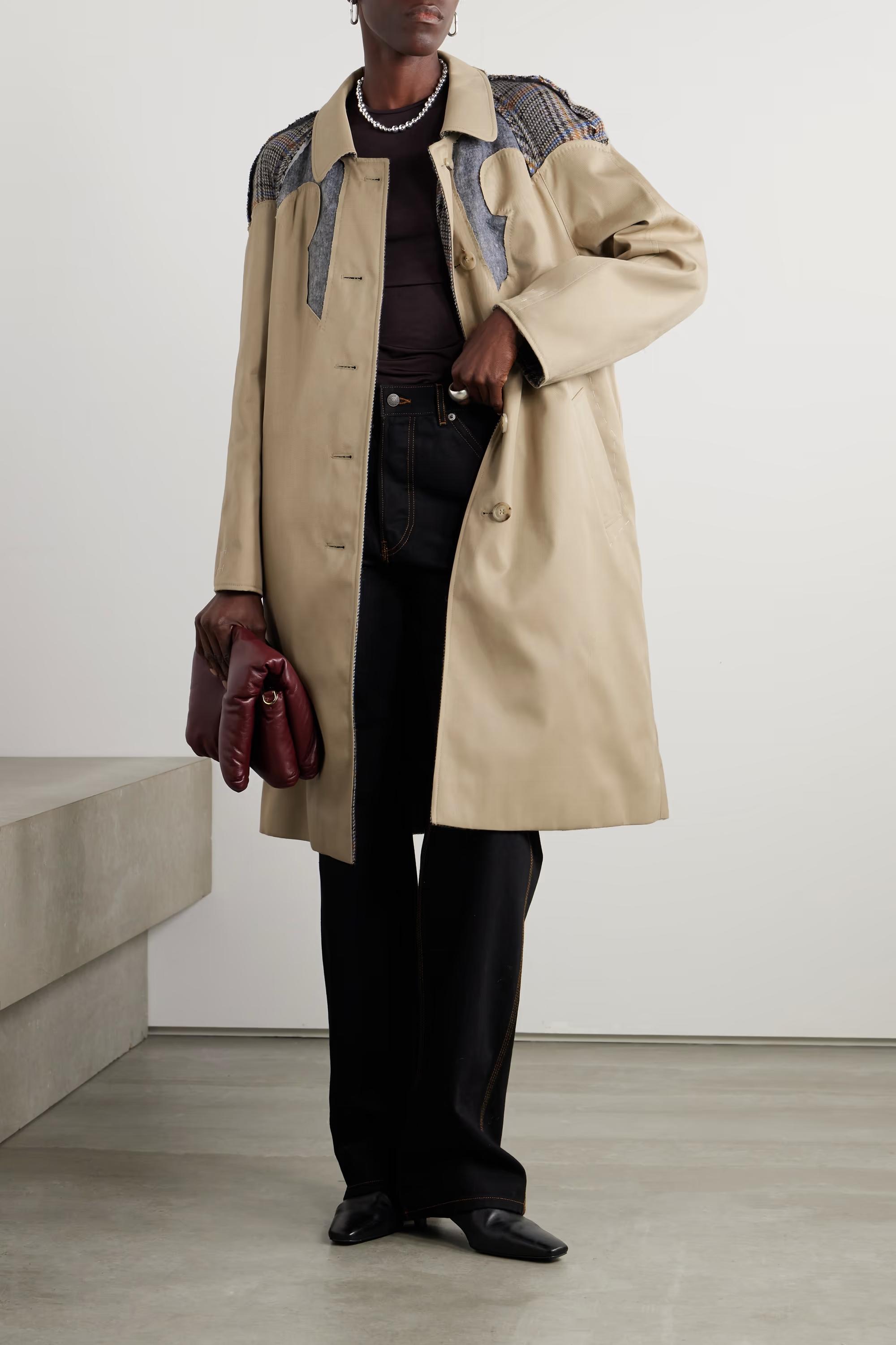 Maison Margiela Gabardine Trench Coat