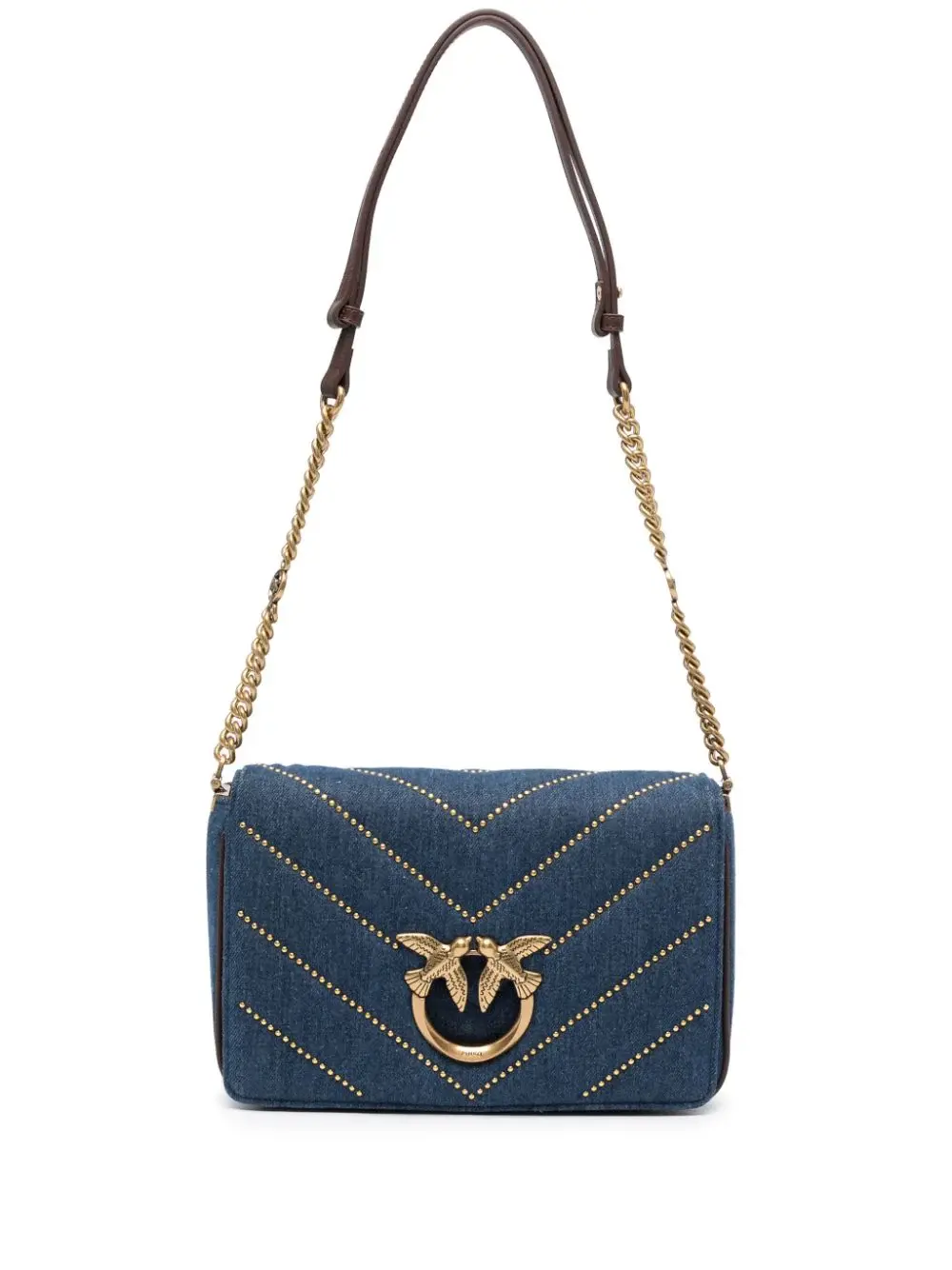 Pinko Denim Love shoulder bag